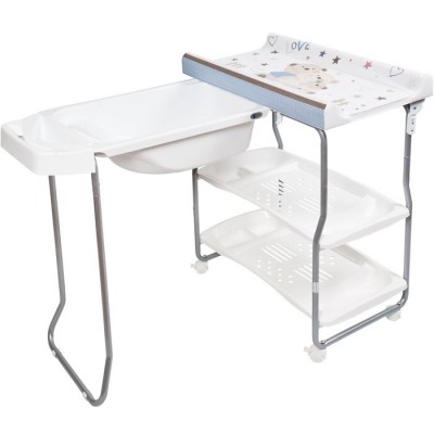 Bagnetto Fasciatoio Primi Sogni Glam Pratic Orsetti