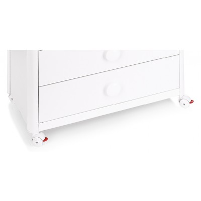 Set Ruote Brevi per Cassettiera Fasciatoio Idea