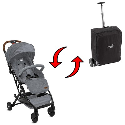 Passeggino Joyello Trolley Grigio + Coprigmbe + Parapioggia + Zanzariera Passeggino Joyello Trolley Grigio