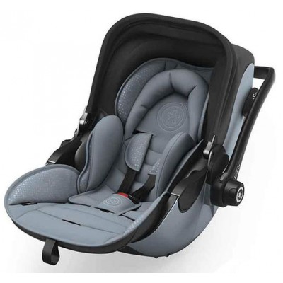 Seggiolino Auto Kiddy Evoluna i-Size Polar Grey con Base Isofix