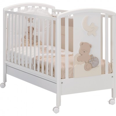 Lettino Mibb Babi Bianco Sabbia