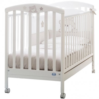 Lettino Pali Teo Bianco con Kit Doppia Altezza Lettino Pali Teo Bianco