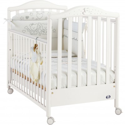 Lettino Pali Prestige Little Star Bianco