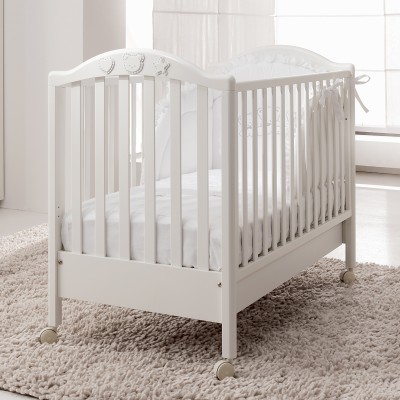 Lettino Mibb Scintilla Bianco /