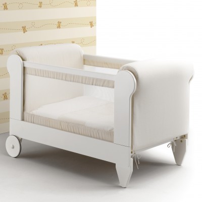 Lettino Trasformabile Mibb Pasha Grigio Perla