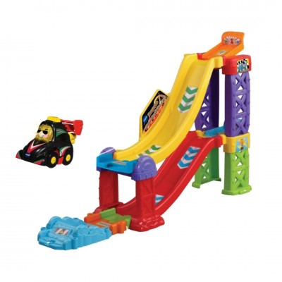Vtech Vroom Vroom Go - Trampolino acrobazie estreme 3 in 1 (Pista Macchinine con Trampolino)