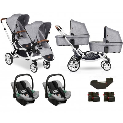 Trio Gemellare ABC Design Zoom Graphite Grey