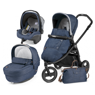 TRIO PEG PEREGO BOOK SCOUT URBAN DENIM