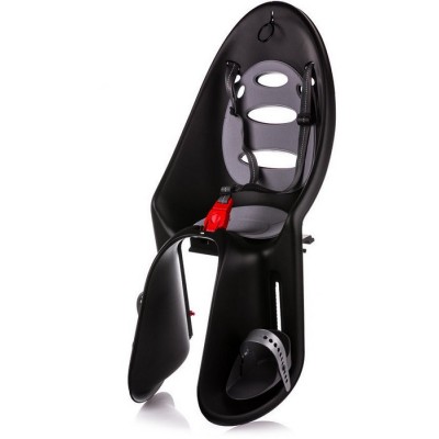  Seggiolino Bici Posteriore Okbaby Eggy Pack Nero/Grigio