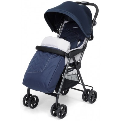Passeggino Foppapedretti Pesopiuma Blue con Coprigambe