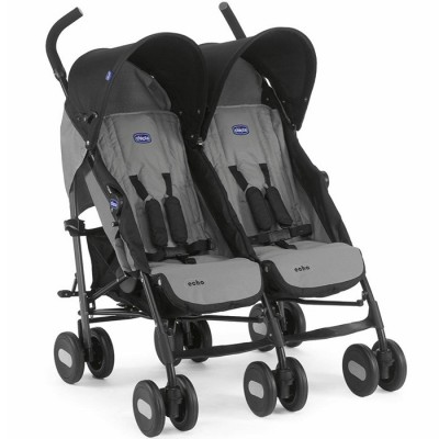 Passeggino Gemellare Chicco Echo Twin Coal