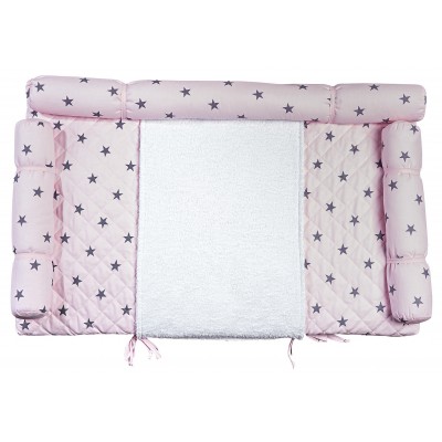  Fasciatoio Tessile Picci Stella Rosa 50 x 80 cm