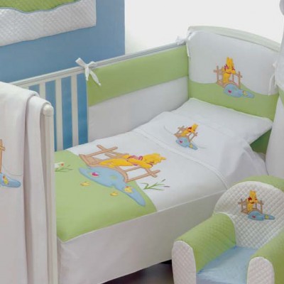 Completo Piumone Disney Sfilabile Winnie the Pooh