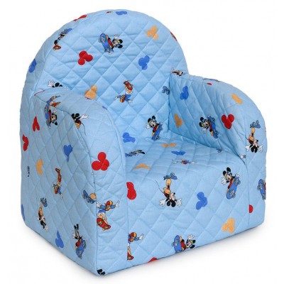 Poltroncina Disney Mickey Mouse Minni Azzurro
