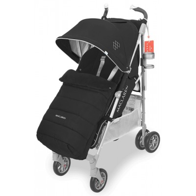 PASSEGGINO MACLAREN TECHNO XT WINTER STYLE SET BLACK SPECIAL EDITION
