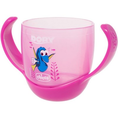 Primo Bicchiere Chicco Disney Alla Ricerca di Dory 18m+ Rosa