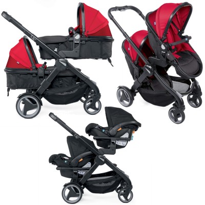 Trio Gemellare Chicco Fully Twin Red Passion