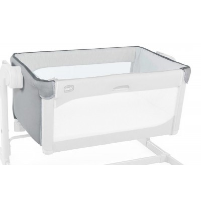 Rivestimento Tessile per Culla Chicco Next2Me Magic Cool Grey