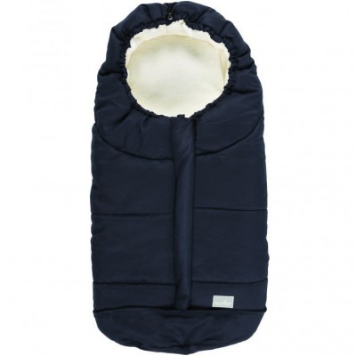 Sacco per Seggiolino Auto Gr.0 e Carrozzina Nuvita Ovetto City Blu Beige