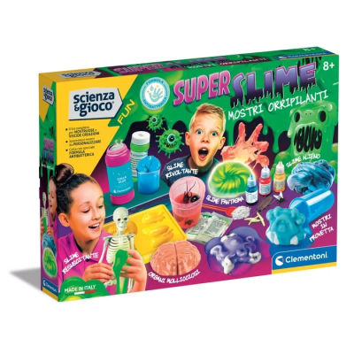 Gioco Scientifico Clementoni Super Slime Mostri Orripilanti