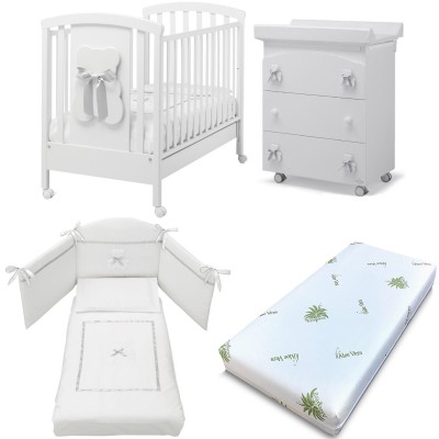 Set Erbesi Bubu Bianco Grigio