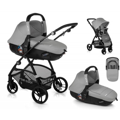 Trio Be Cool Slide 3 Match Be Solid Grey