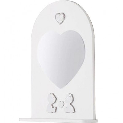 Specchio Baby Expert Cuore di Mamma Bianco