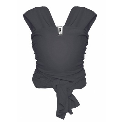 FASCIA PORTA BEBE BYKAY STRETCHY WRAP DELUXE ANTHRACITE TAGLIA M