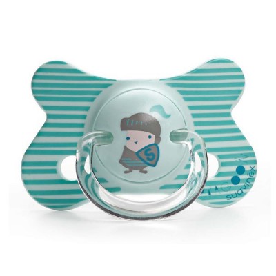 Succhietto Suavinex Fisiologico Silicone 4m+ Little Luxuries Cavaliere Verde
