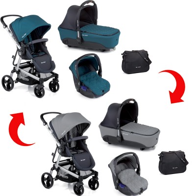 Trio Be Cool Quantum 3 Cocoon Zero (Double Face Petrol vs Grey)