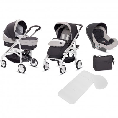 Trio Inglesina Trilogy Grafite + Completo Antisoffoco