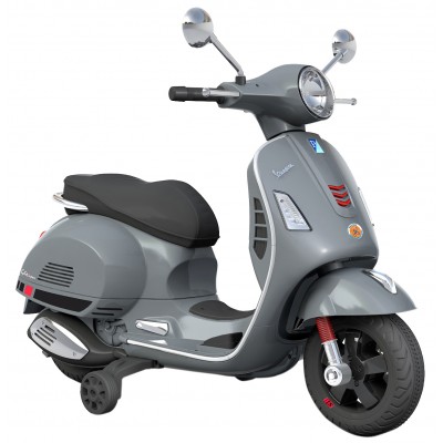 Moto Elettrica Biker Toys Vespa Piaggio GS Sport Grigio