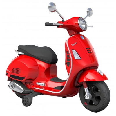 Moto Elettrica Biker Toys Vespa Piaggio GS Sport Rosso