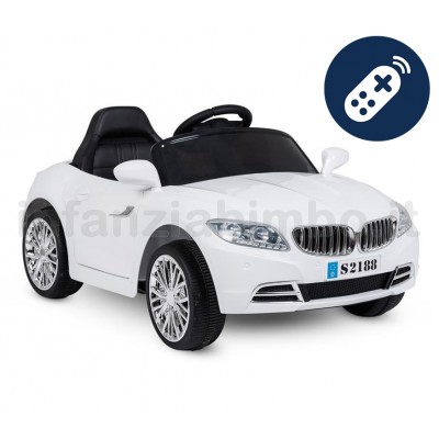 AUTO ELETTRICA LAMAS TOYS CRAZY MODELLO BMW BIANCO