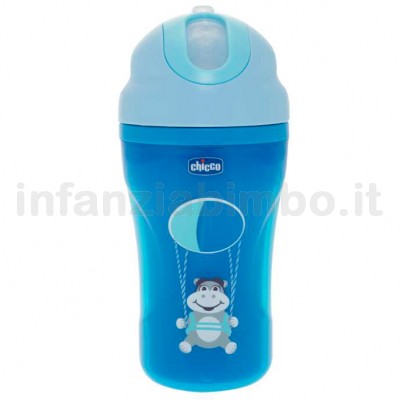 Chicco Chicco tazza da passeggio 18m 266 ml bimbi antigoccia 