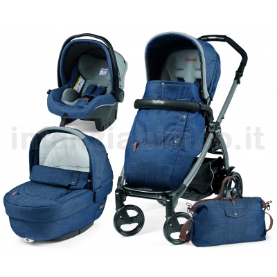 TRIO PEG PEREGO BOOK ELITE BREEZE URBAN DENIM
