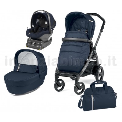 TRIO PEG PEREGO BOOK ELITE CLASS NAVY
