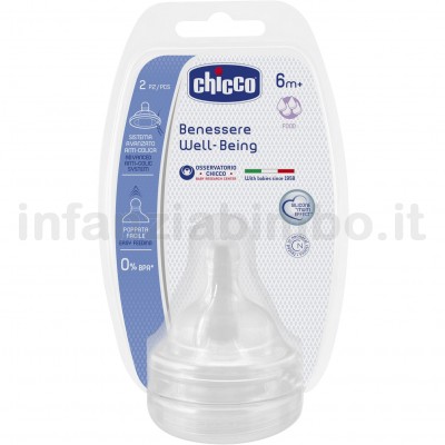 Flusso Pappa Chicco Tettarella Stepup New 6m 