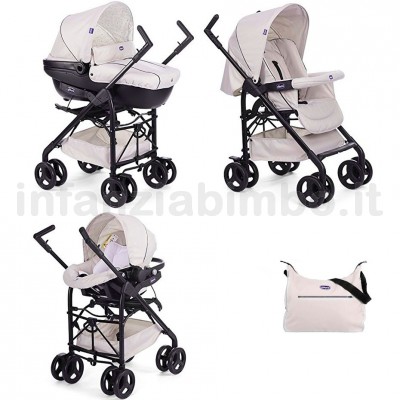 Trio Chicco Sprint Black Sandshell Trio Chicco Sprint