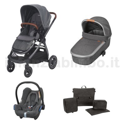 TRIO BEBE CONFORT ADORRA SPARKLING GREY