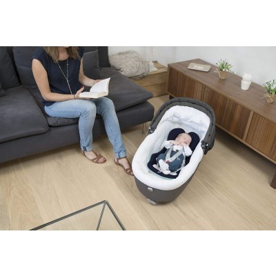 Babymoov Cosymorpho Fresh Riduttore Universale Per Bambini 0-6 Mesi | Grigio Chiaro, 35x54.5x5 Cm - Foto 8