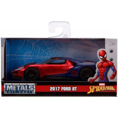 MACCHININA JADA TOYS MARVEL SPIDERMAN 2017 FORD GT