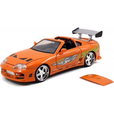 ミニカー JADA FAST&FURIOUS Brian's TOYOTA SUPRA Jada- Fast And Furious-Brian O'Conner's Toyota Supra