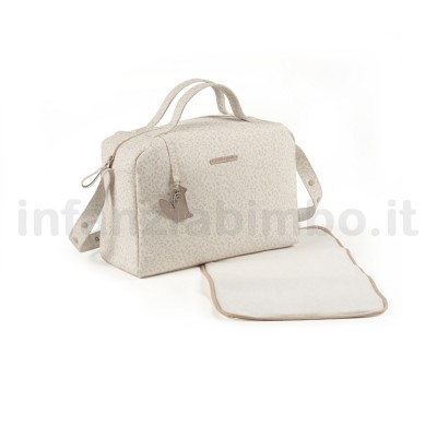 BORSA FASCIATOIO DA PASSEGGINO PASITO A PASITO FOREST BEIGE