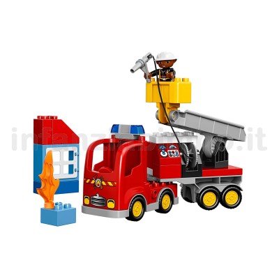 Costruzioni Lego Duplo Autopompa Dei Pompieri