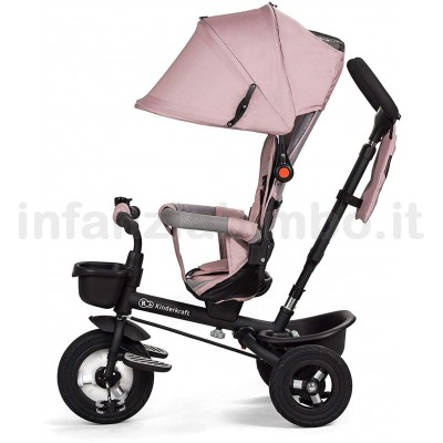 TRICICLO KINDERKRAFT AVEO ROSA