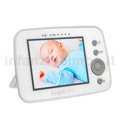 Foppapedretti Angelcare AC215 - Video Monitor Ascolta Bambino con Sensore  di Movimento, Bianco : : Prima infanzia