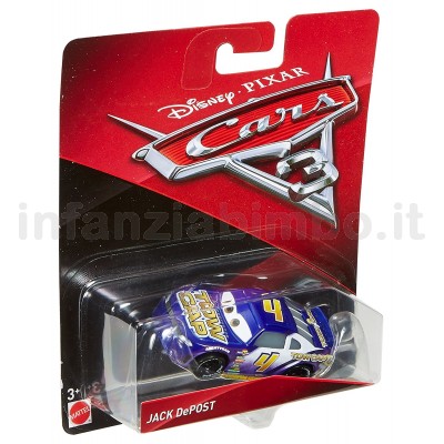 MACCHININA DISNEY CARS 3 JACK DEPOST