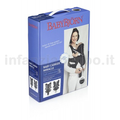 Babybjorn miracle soft cotton mix clearance