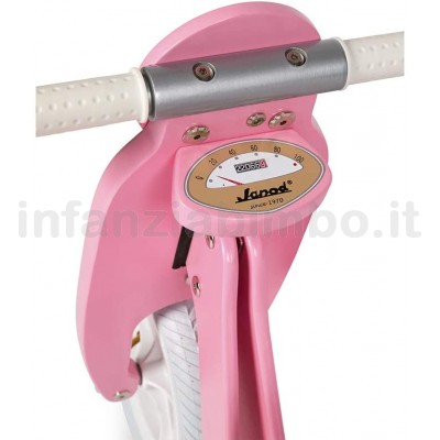 BICI JANOD SCOOTER VESPA ROSA MADEMOISELLE